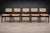 Wood Brazilian Modern Set of Five Rosewood & Leather Dining Chairs, Jorge Zalszupin, Brazil, 1960s For Sale - Image 7 of 14