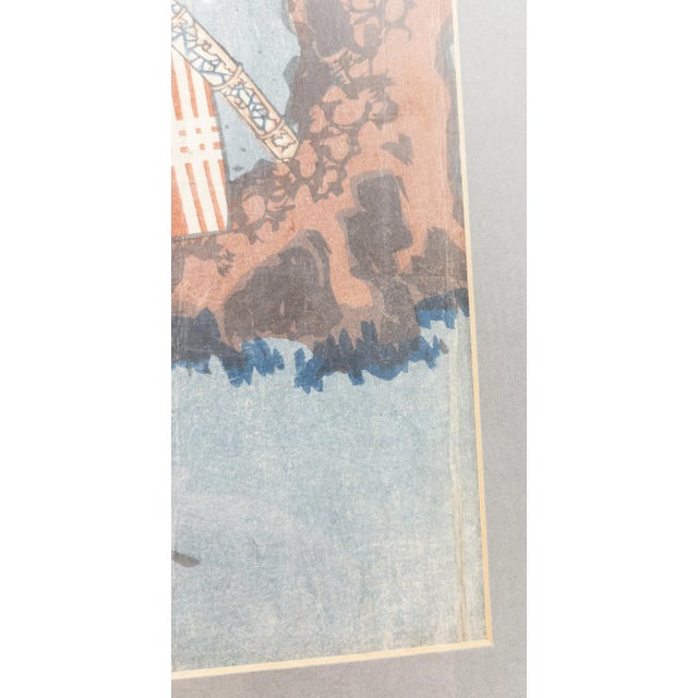 19th Century Japanese Ukiyo-E Woodblock by Utagawa Kunisada (Toyokuni Iii) For Sale - Image 9 of 11