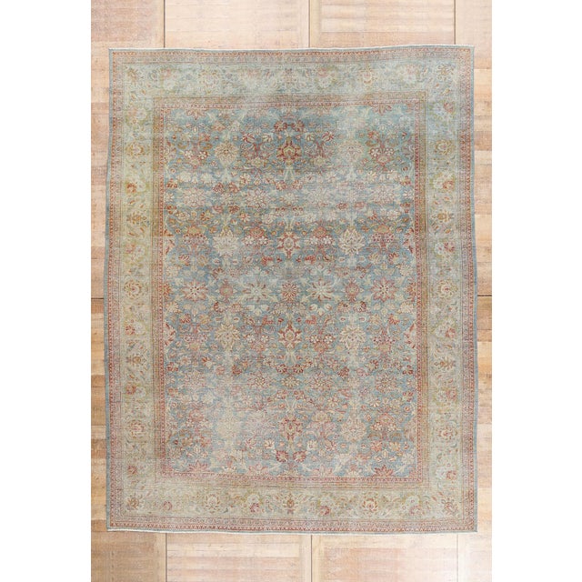 Late 19th Century Persian Mahal Rug, 10'02 X 13'05 For Sale - Image 10 of 10