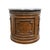 Drexel Furniture Talavera Collection Contemporary Neoclassical Tuscan Style 30" Round Drum Accent Storage End Table W. Granite Top For Sale - Image 9 of 10