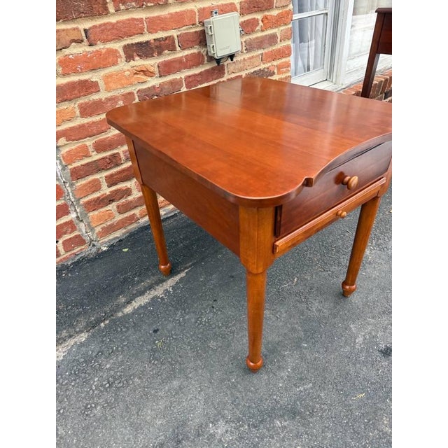Lexington Furniture Vintage Sheraton Style Side Table by Lexington Furniture For Sale - Image 4 of 15