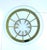 Brass Brass Side Table With Round Glass Top, Circa Late 20th Century For Sale - Image 8 of 11