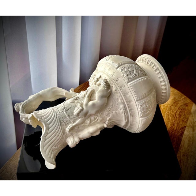 Swedish Neoclassical Creamware Jug from Gustafsberg, Late 19th Century For Sale - Image 5 of 18