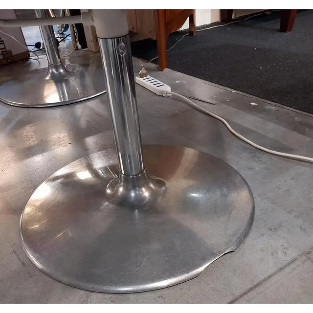 Vintage Red Armchairs, Set of 4 For Sale - Image 5 of 8