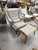Beautiful Papa Bear chair and ottoman by Hans Wegner manufactured by A.P. Stolen. There is a Danish Circular medallion...