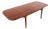 Restored 1950s Mahogany Dining Table With Two Leaves Attributed to Brown Saltman For Sale