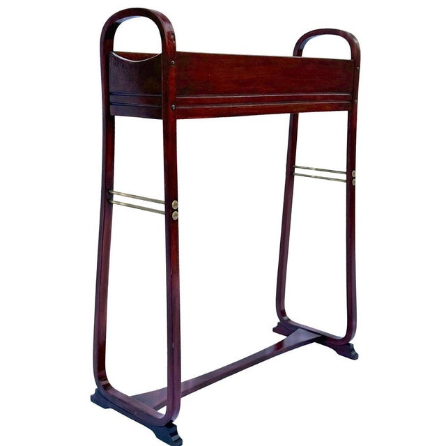 Vienna Secession bentwood plant stand, model 9582, attributed to Otto Wagner and produced by Gebrüder Thonet, Vienna,...