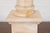 Stone Neoclassical Italian Carrara Marble Column Tall Table Lamp, Circa 1960s For Sale - Image 7 of 12