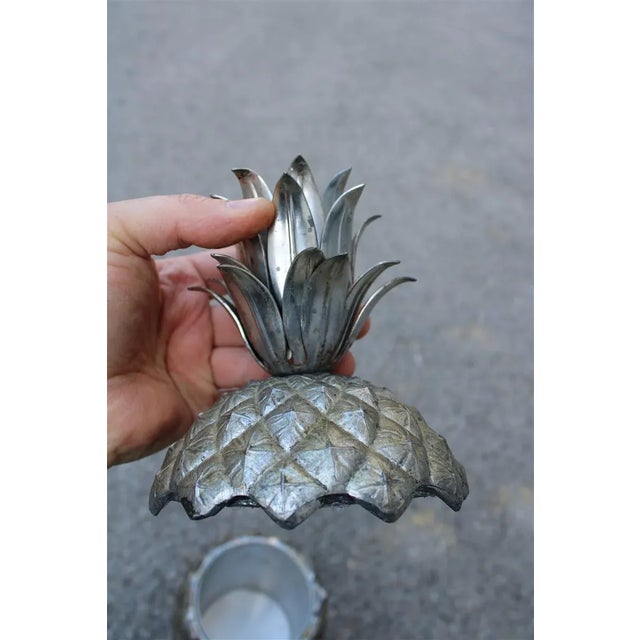 Metal Ice Bucket by Mauro Manetti, 1960s For Sale - Image 3 of 9