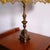 1960s Vintage Table Lamp with Beaded Lampshade and Bronze Base, 1960s For Sale - Image 5 of 17