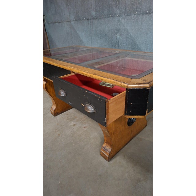 Display Counter Table with Drawers For Sale - Image 4 of 10