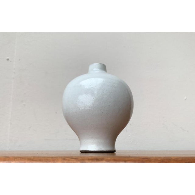 Mid-Century German Studio Pottery Vase from BKW Böttger Keramik Wandsbek, 1960s For Sale - Image 16 of 17
