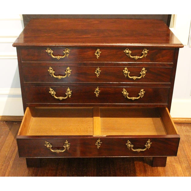 Circa 1760 English George III Period 5-Drawer Chest of Drawers For Sale - Image 9 of 13