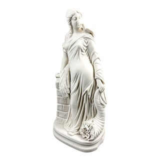 Victorian Parian Classical Figure, Late 19th Century For Sale