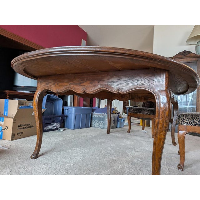 Wood 1940s Erik Bolin Dining Table With Chairs For Sale - Image 7 of 12