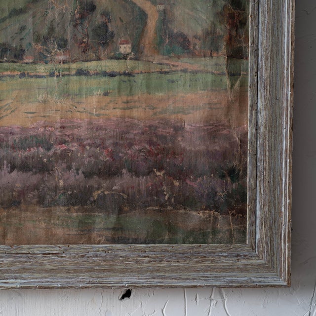 Continental River Landscape, 19th Century For Sale - Image 12 of 15