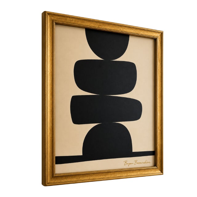 Mid-Century Modern Horizon Tide Modern Painting by Bryan Boomershine For Sale - Image 3 of 12