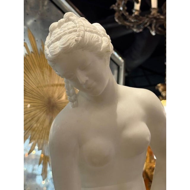 19th C. French Marble Statue of Venus For Sale - Image 4 of 8