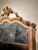 Tuscan Neoclassical Pink Lacquered and Double Gold Leaf Framed Pier Mirror in Mercury Glass, Italy, 18th Century For Sale - Image 4 of 9