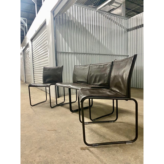 Mid-Century Modern 1988 Chairs by Richard Schultz for Knoll Set of 4 . For Sale - Image 3 of 12