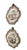 French Country A Pair of 19th Century Painted Faience Plaques in the Style of Veuve Perrin For Sale - Image 3 of 12