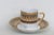 Late 20th Century Yamasen Japan Fine Porcelain Espresso Cup and Saucer 2pc Set Gold Plated For Sale - Image 9 of 12