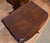 American 1920s Duncan Phyfe Mahogany Lyre Base Pair of Nightstands / Bedside Tables For Sale - Image 3 of 18