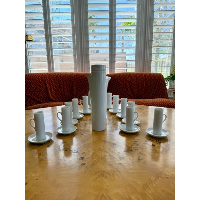 1960s Lagardo Tackett Large Demitasse Set- 26 Pieces For Sale In Houston - Image 6 of 8