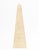 Maitland Smith Style Tessellated Stone Obelisk Sculpture, unmarked. 24" H x 7.25" W x 7.25" D. Provenance: From a 50...