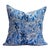 Journey in the Jungle Pillow Cover in Blue Mono For Sale