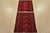 Turkmen Runner 2’9” X 9’3” Red Wool Vintage Tribal Hand-Knotted Oriental Rug For Sale - Image 11 of 12