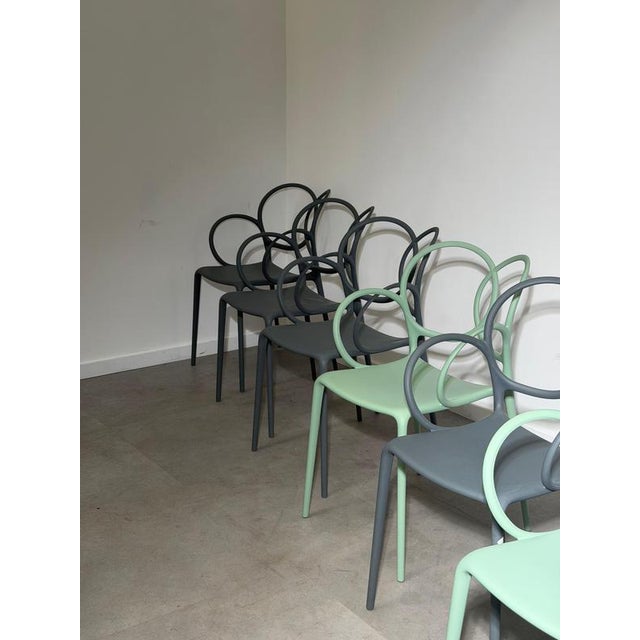 Bring iconic Italian design into your interior or outdoor space with this beautiful set of six original Driade Sissi...