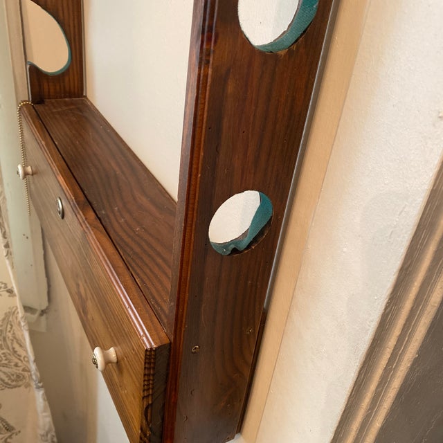 Vintage Wall Mount Gun Rack With Springfield Gun Works Promotional