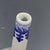 Chinese Blue & White Famille Rose Porcelain Double Gourd Vase With Bird Motif For Sale - Image 9 of 9