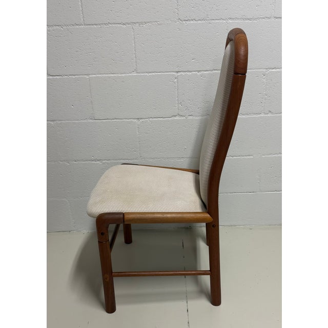 Wood Mid Century Modern Dining Chairs by Benny Linden / Set of Six For Sale - Image 7 of 14