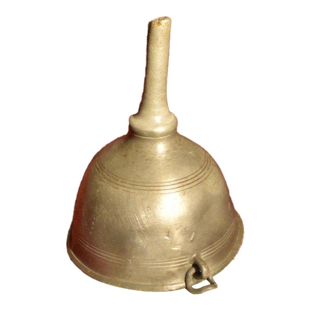 Funnel With Decorative Rings End Handle or Hanger For Sale