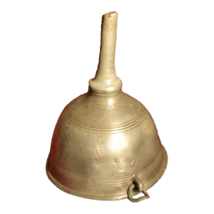 Funnel With Decorative Rings End Handle or Hanger