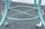 Green Woodard Round Glass Top Outdoor Patio Dining Table For Sale - Image 8 of 12