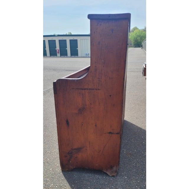 Early 19th Century Early 19th Century American Pine Drysink For Sale - Image 5 of 15