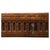 Antique English Edwardian Carved Oak Desk, 1910 For Sale - Image 3 of 12