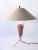 Extremely rare, large and highly decorative Mid-Century Modern table lamp. Designed and manufactured in Germany, 1950s....