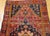 Vintage Persian Malayer Area Rug, Hand-Knotted Wool, Geometric Tribal Pattern, 4x6, Red & Blue For Sale - Image 9 of 16
