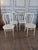 1930s Vintage White Bistro Chairs, 1930s, Set of 4 For Sale - Image 5 of 18