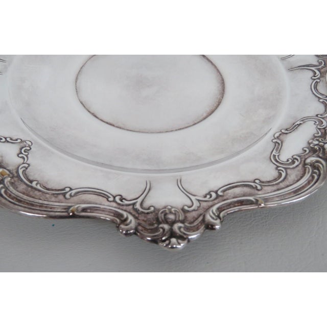 Silver Gorham Mid 20th Century Silver Plated Platter For Sale - Image 8 of 11