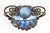 Art Nouveau Vase in Blown Blue Marbled Glass by André Delatte, 1925 For Sale - Image 11 of 14