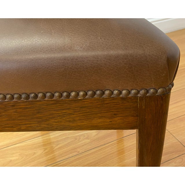 Arts & Crafts American Oak Side Chair C.1920 For Sale - Image 4 of 8