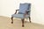 Kittinger Kittinger Chippendale Carved Mahogany Open Arm Library Chair For Sale - Image 4 of 16