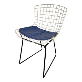 Black and White Knoll Bertoia Children’s Wire Chair For Sale