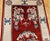 Vintage Chinese Art Deco Hand-Knotted Rug, Floral Motif, Wool, 1900s, 3' x 5' For Sale - Image 9 of 13