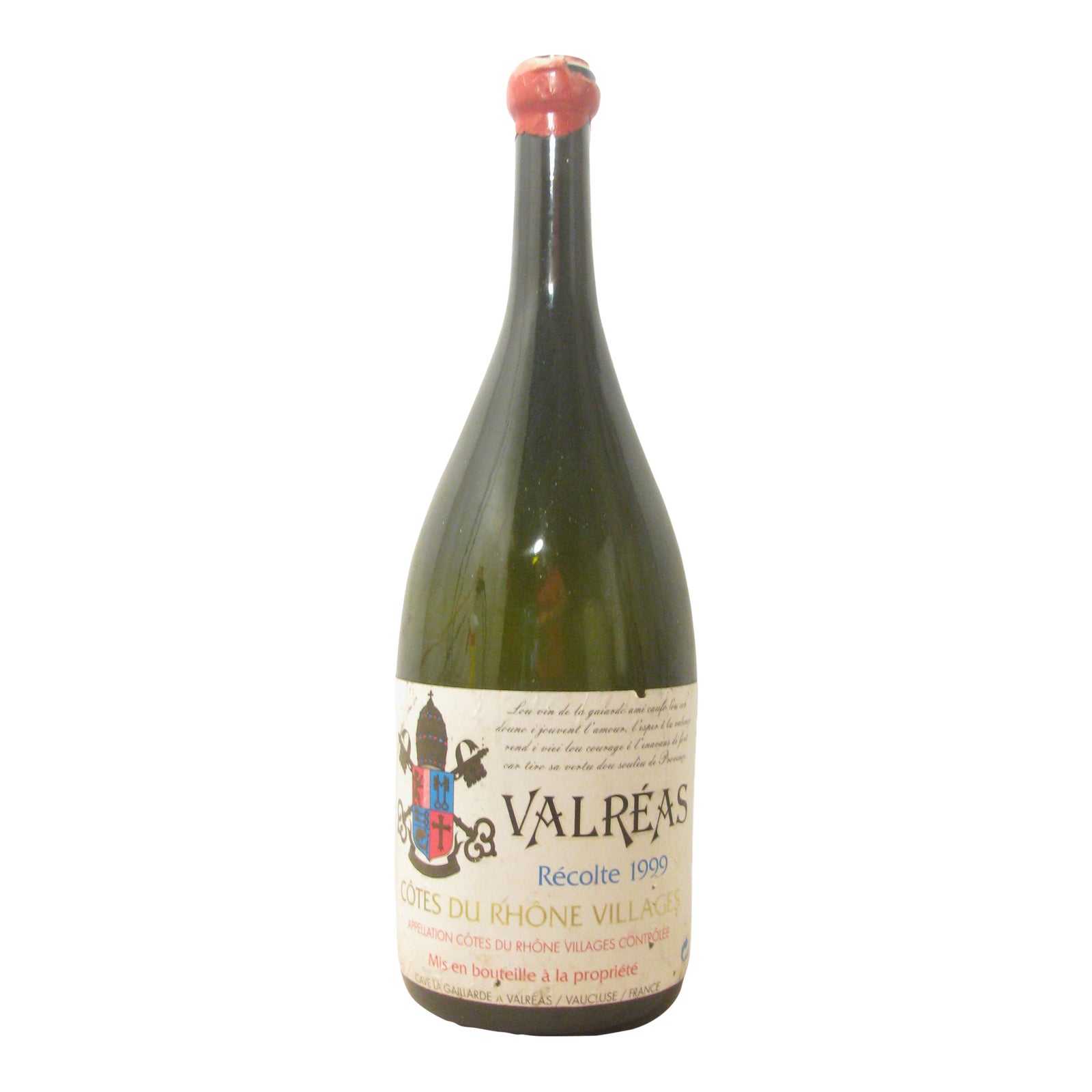 French Double Magnum Wine Bottle Chairish